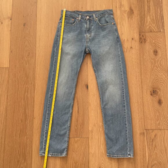 Levi’s Jeans Mens 31x32 505 Regular Stretch Denim Ocean Blues Straight 005052378 - Picture 8 of 16